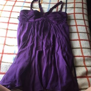 Purple dress
